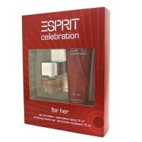 Esprit Celebration For Her ZESTAW - woda toaletowa 15ml spray + żel pod prysznic 75ml
