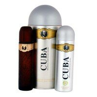CUBA GOLD ZESTAW - TUBA - woda toaletowa 100ml spray + dezodorant 200ml spray