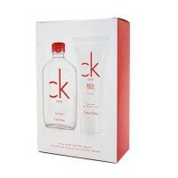 Calvin Klein CK One Women Red Edition Zestaw - woda toaletowa 100ml spray + żel pod prysznic 100ml