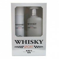 Whisky Homme Sport Zestaw Kaseta - woda toaletowa 100ml spray + dezodorant 75ml spray
