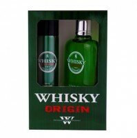 Whisky Origin Zestaw Kaseta - woda toaletowa 100ml spray + dezodorant 75ml spray