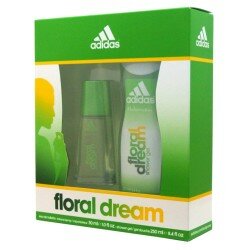 Adidas Floral Dream Women ZESTAW UPOMINKOWY - woda toaletowa 30ml spray + żel pod prysznic 250ml
